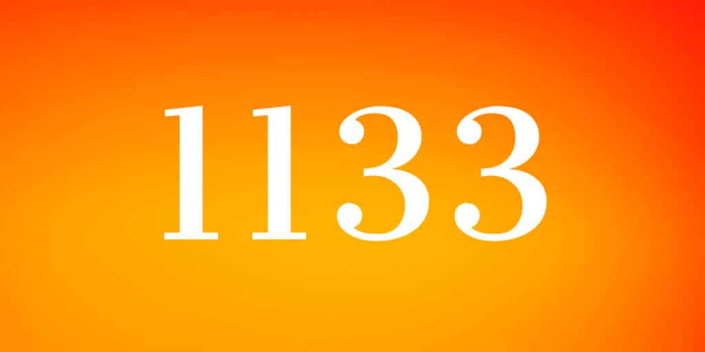 1133 Angel Number