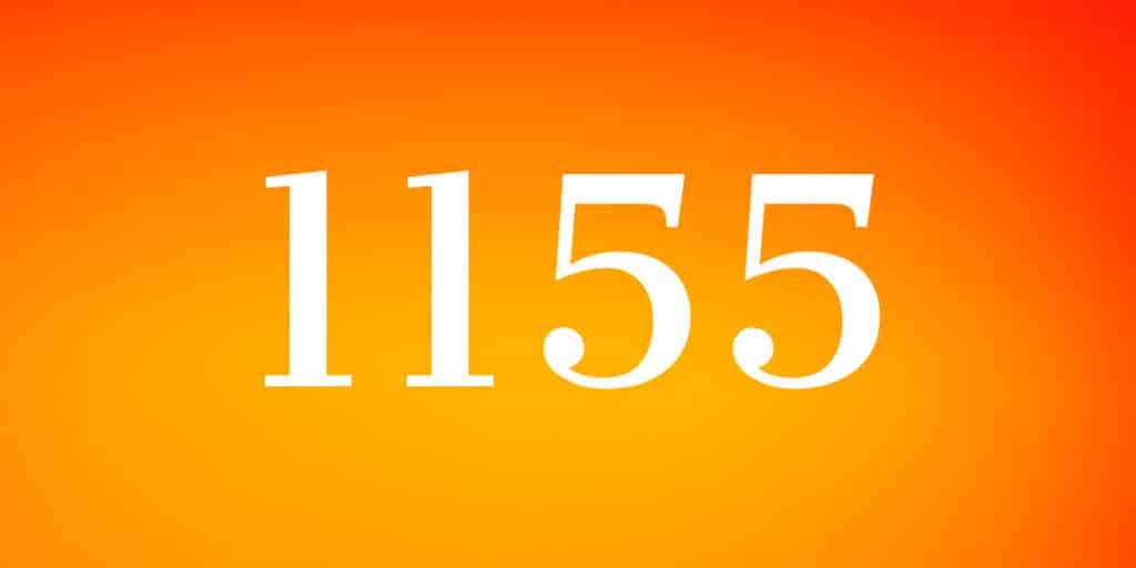 1155 Angel Number