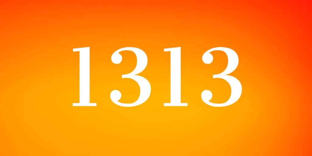 1313 Angel Number