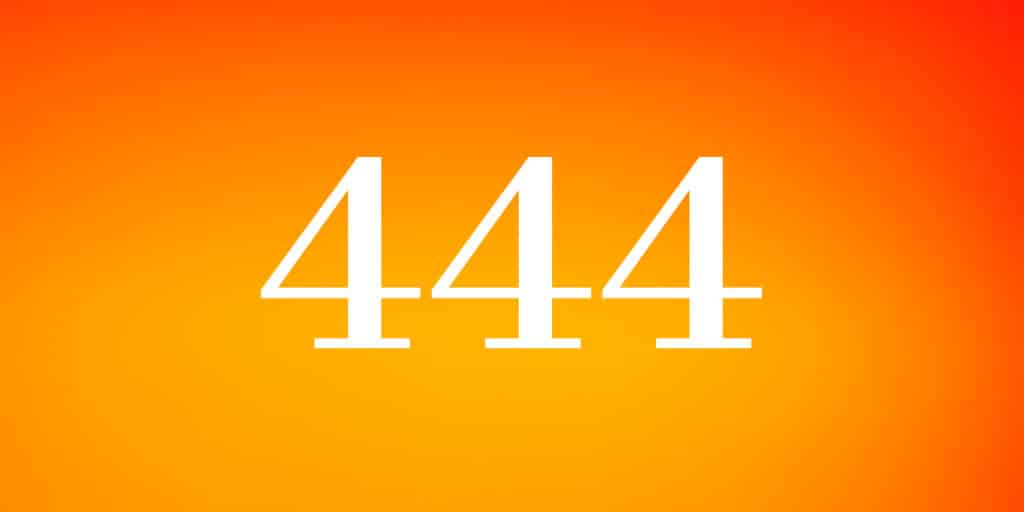 444 Angel Number