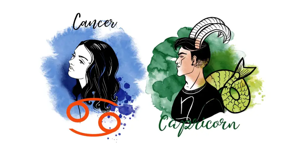 Cancer Woman and Capricorn Man