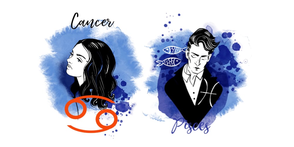 Cancer Woman and Pisces Man