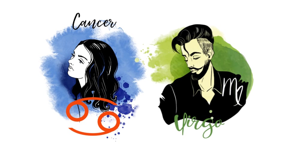 Cancer Woman and Virgo Man