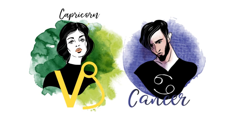 Capricorn Woman and Cancer Man