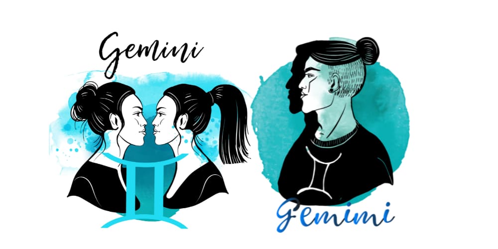 Gemini Woman and Gemini Man