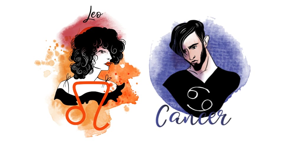 Leo Woman and Cancer Man