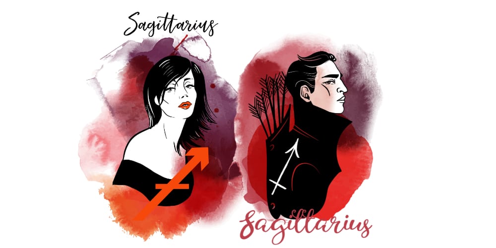 Sagittarius Woman and Sagittarius Man