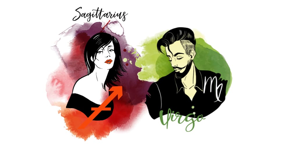 Sagittarius Woman and Virgo Man