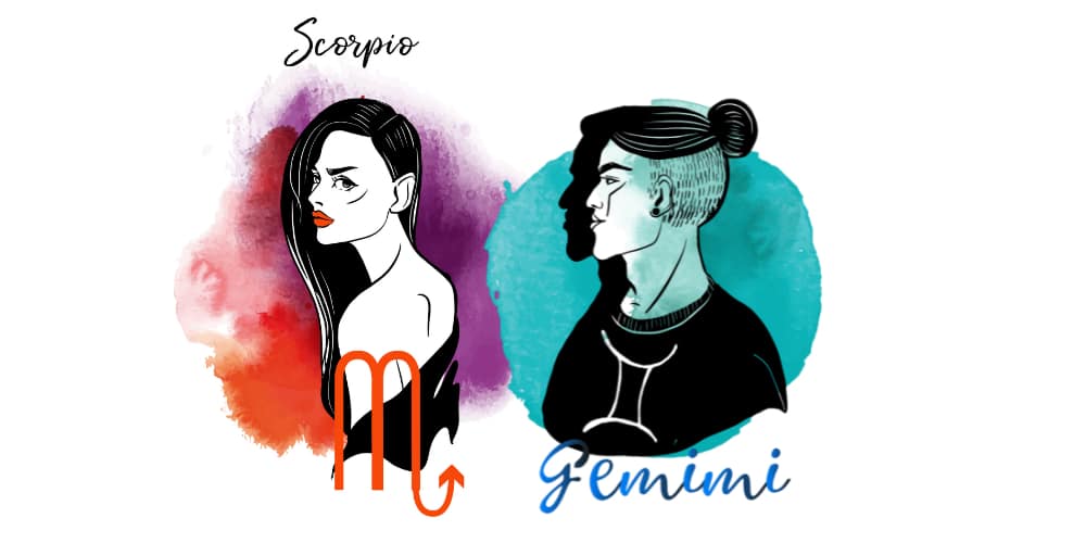 Scorpio Woman and Gemini Man