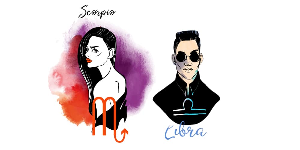 Scorpio Woman and Libra Man