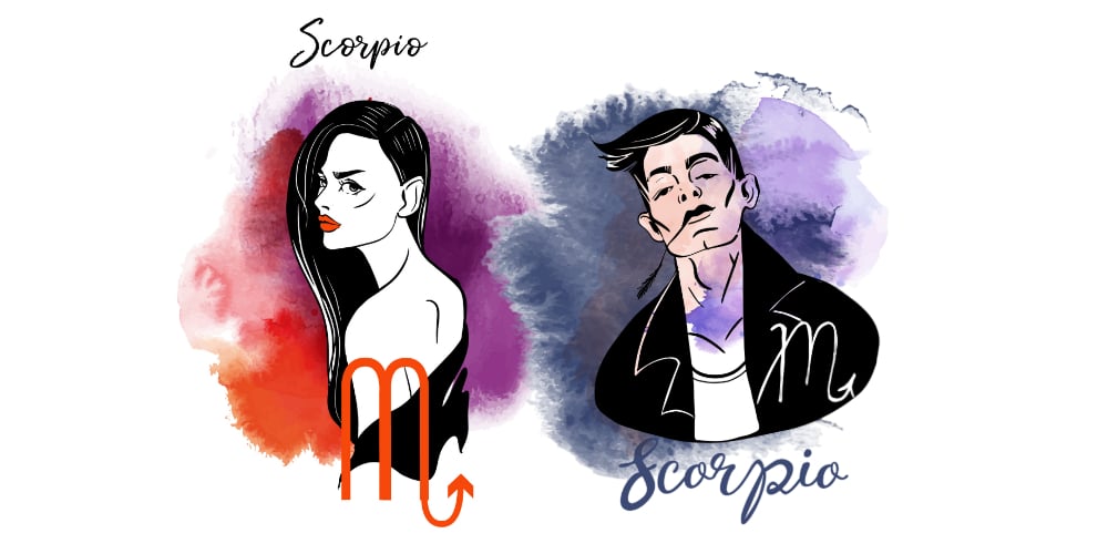 Scorpio Woman and Scorpio Man