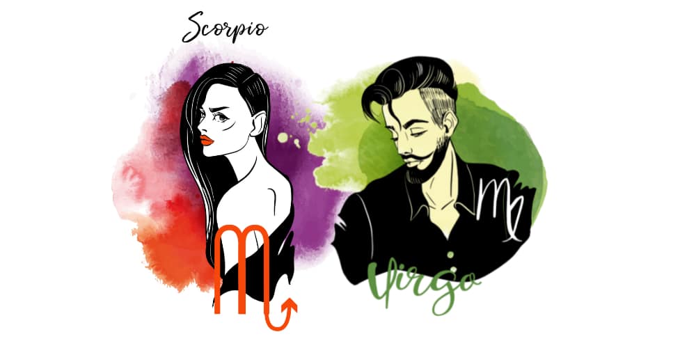 Scorpio Woman and Virgo Man