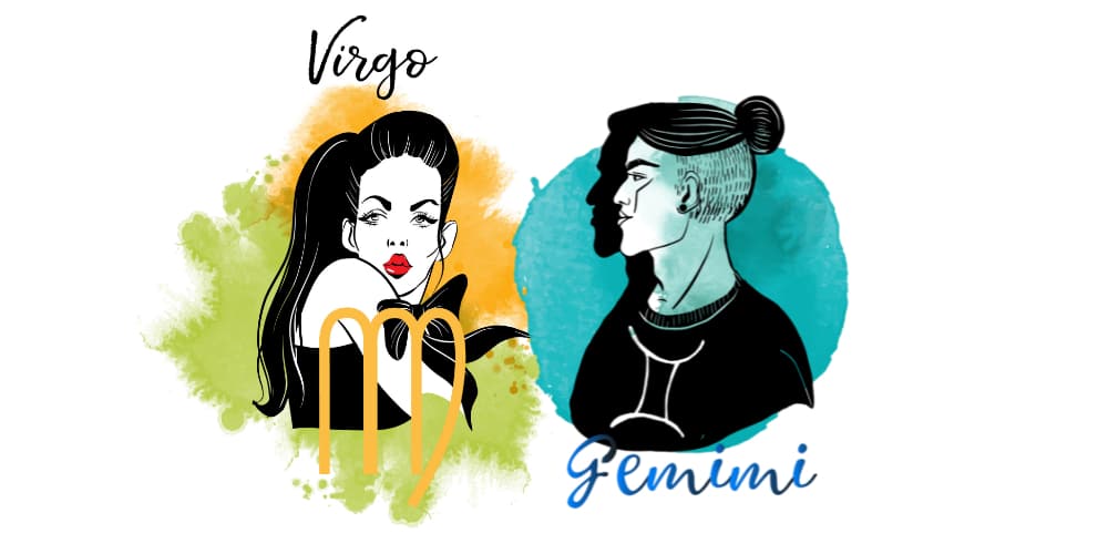 Virgo Woman and Gemini Man