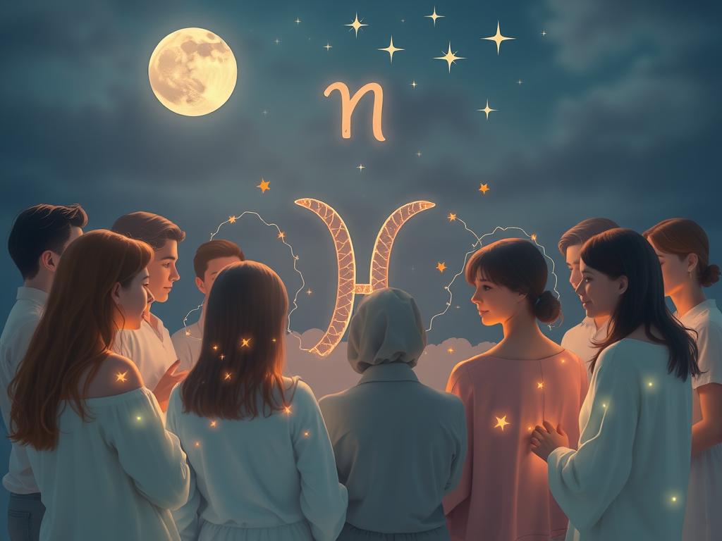 11th house moon pisces community