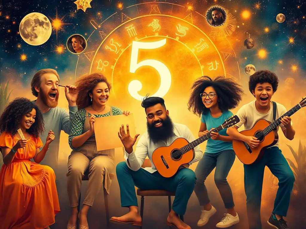 5ª casa en astrología y expresión creativa