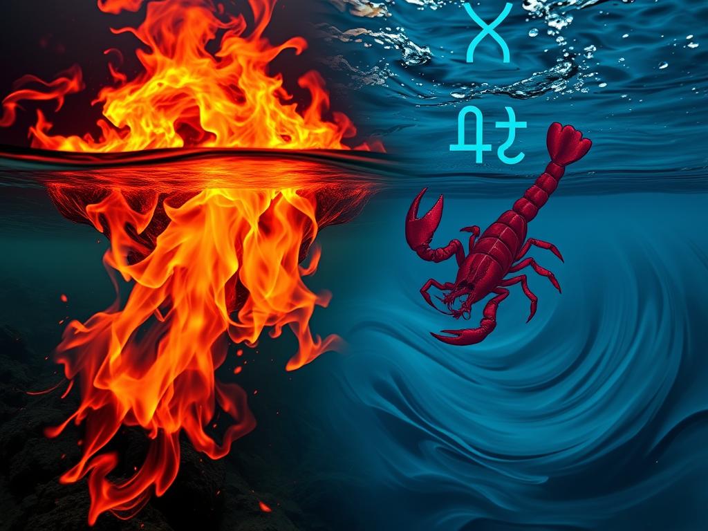 Aries and Scorpio elemental dynamic