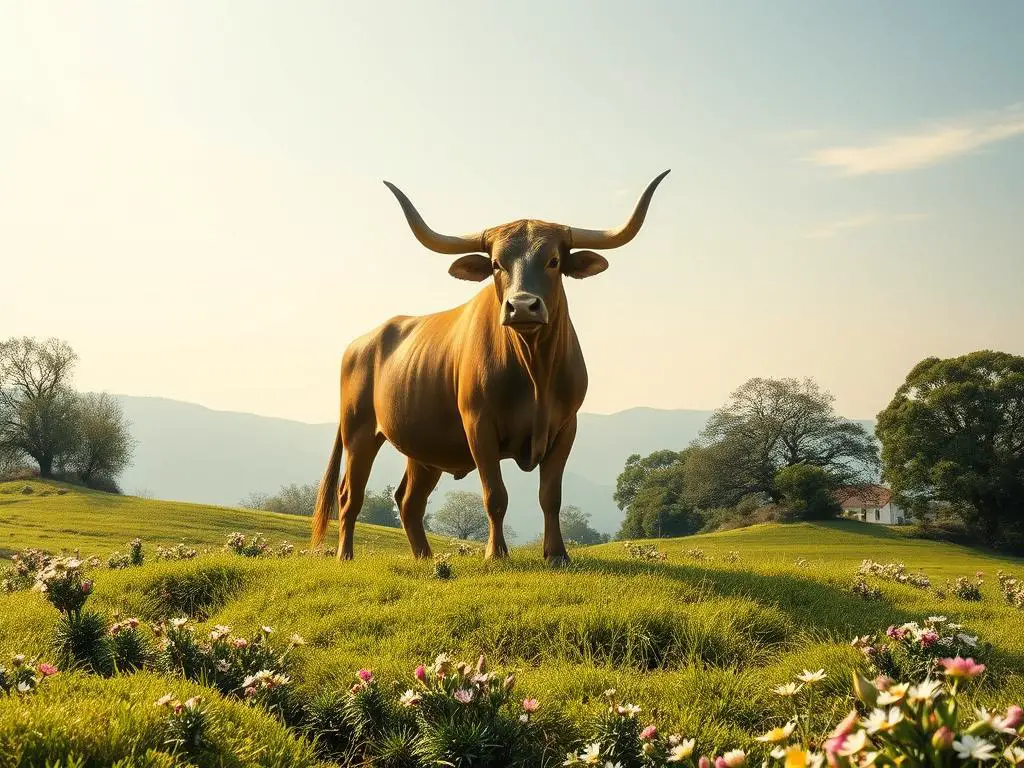 Stier als aardeteken