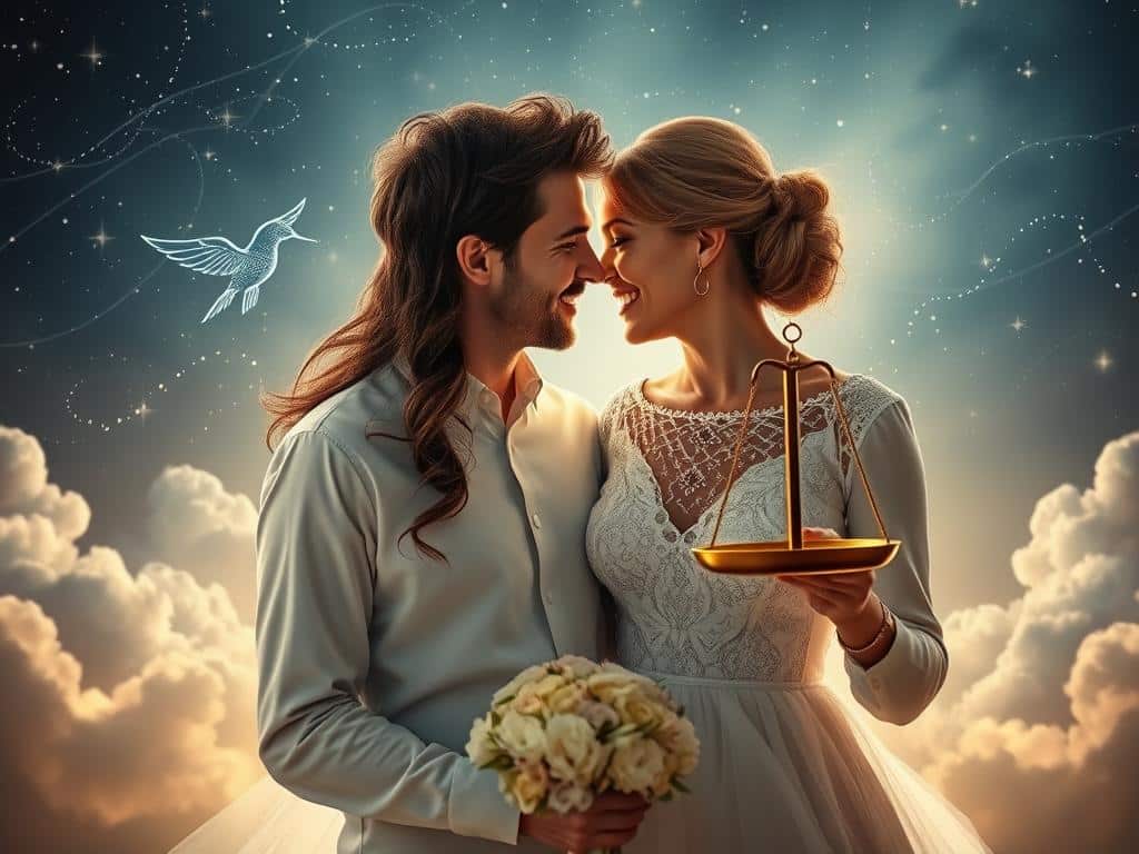 casamento entre aquário e libra