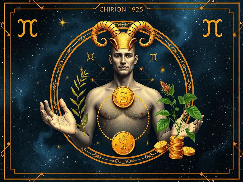 chiron in aries in het 2e huis