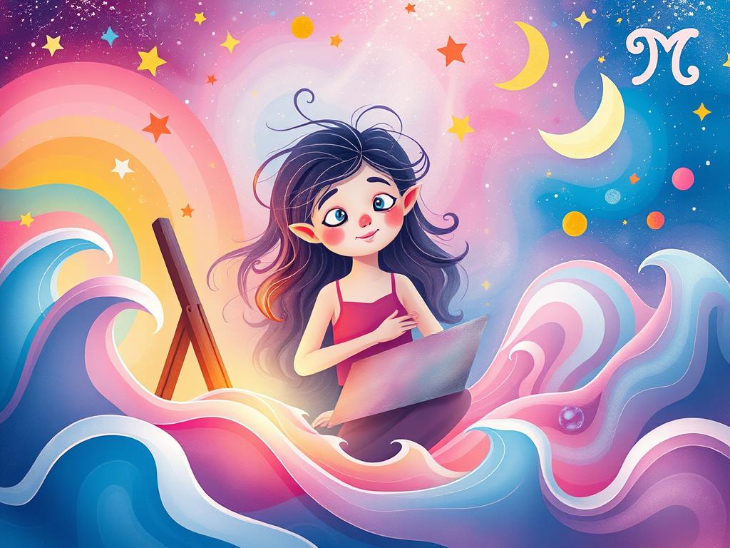 creative playfulness in Moon Pisces