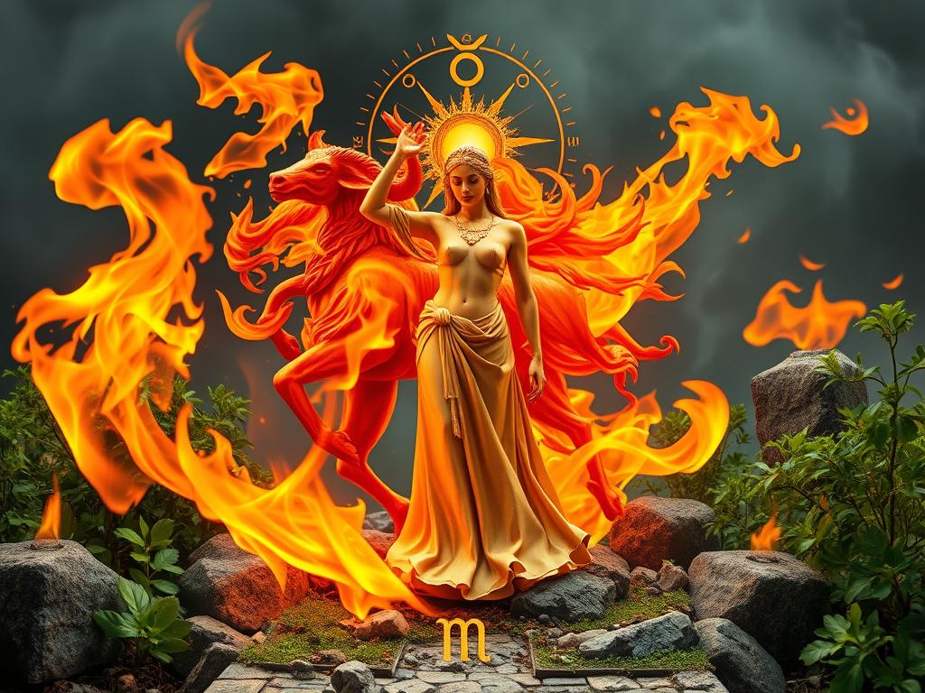 fire and earth elements in Virgo Aries elemental compatibility