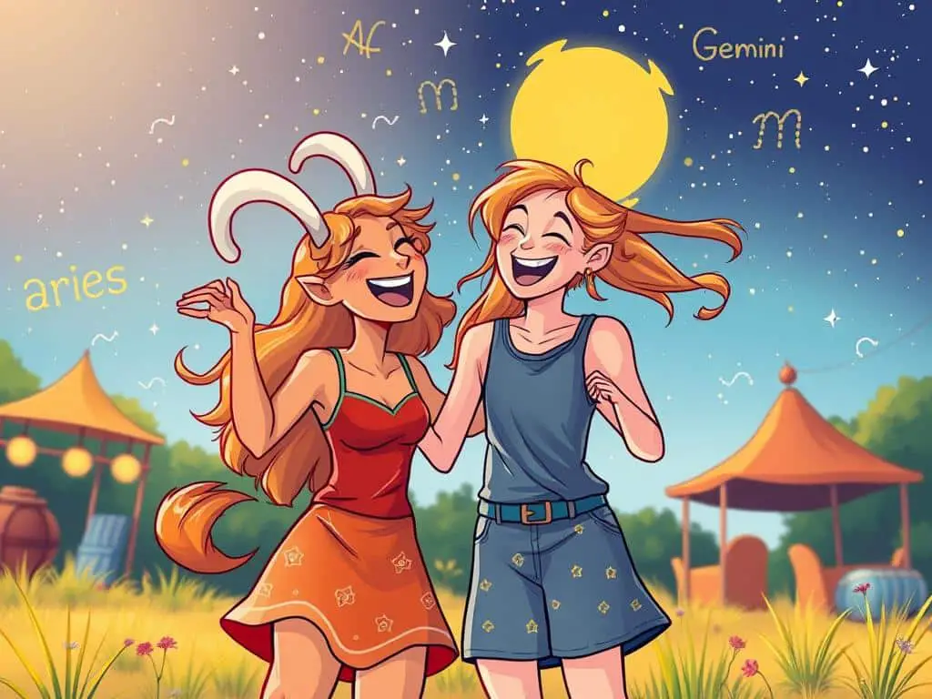 friendship compatibility Aries and Gemini