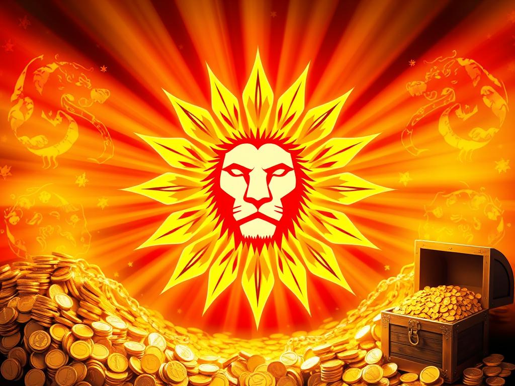 leo sun wealth