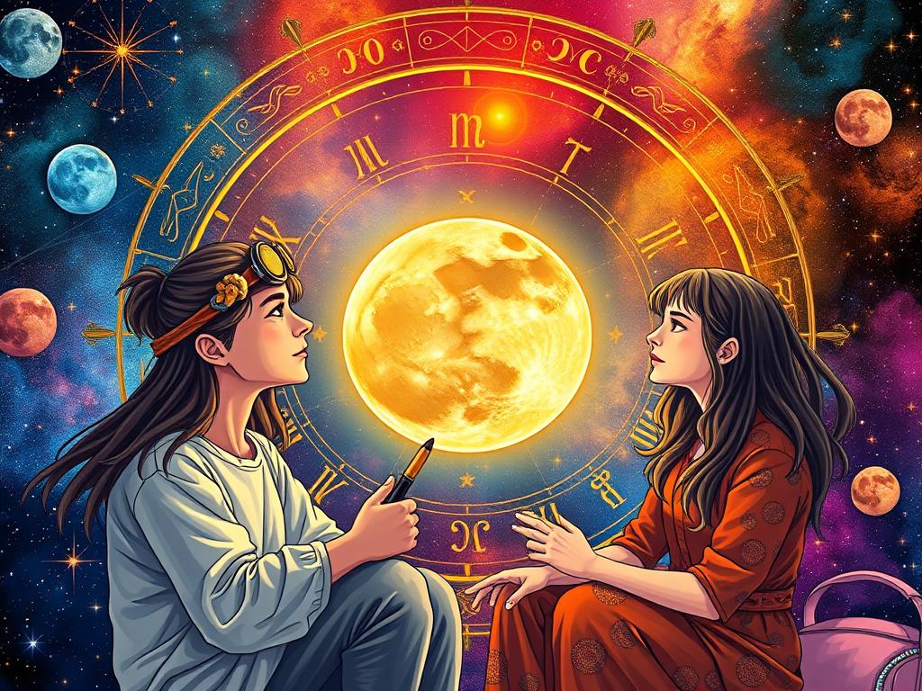 nodos lunares en astrología