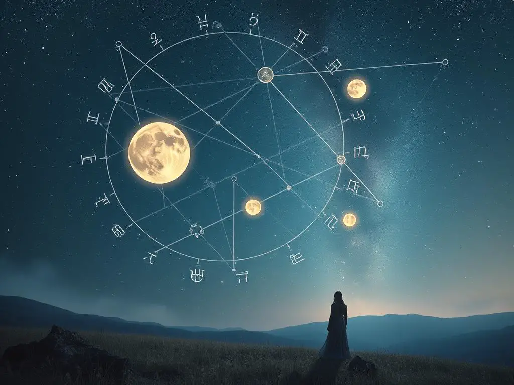 nodos lunares en astrología