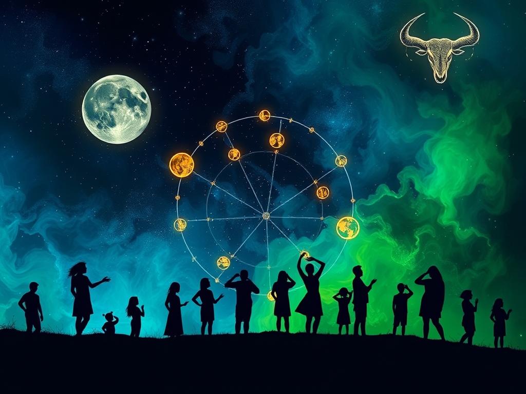 significado de los nodos lunares en astrología