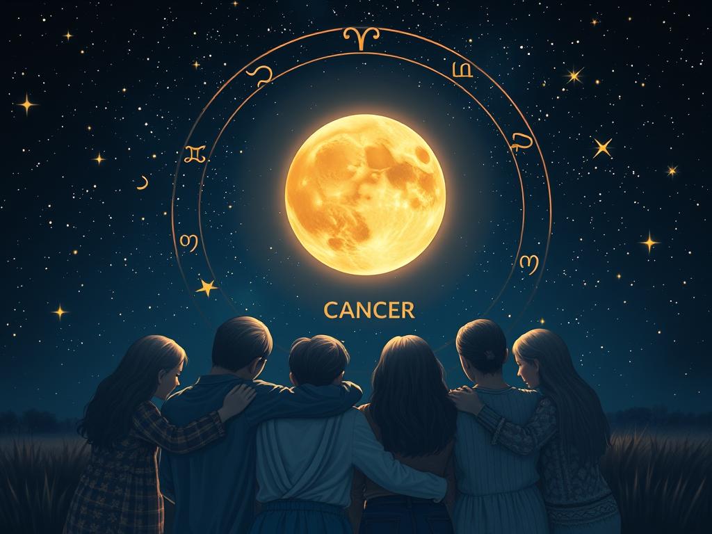 moon cancer 11th house