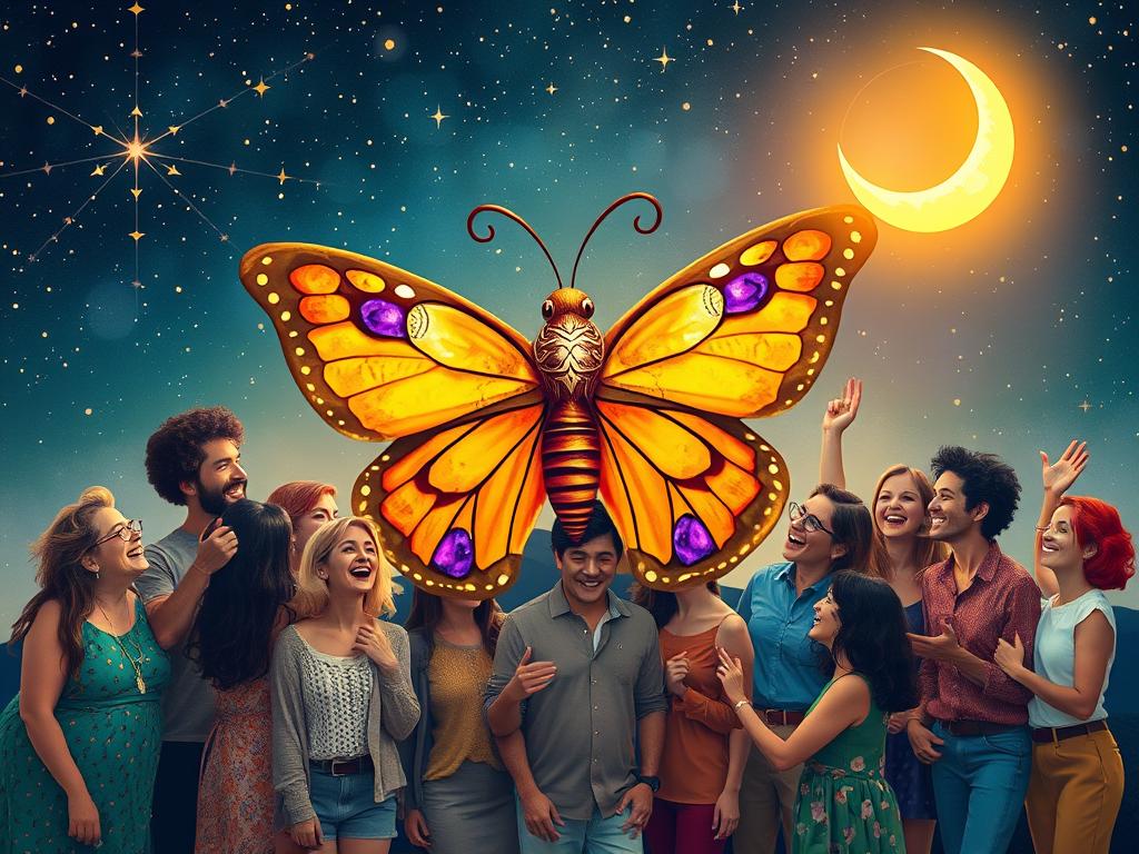 moon libra social butterfly