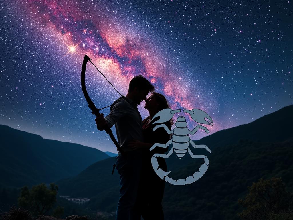 sagittarius scorpion conexiune emoțională