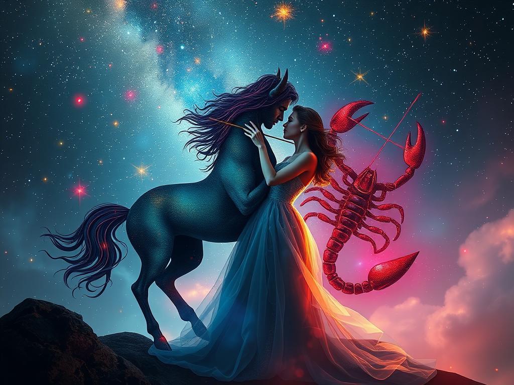 sagittarius scorpio love match