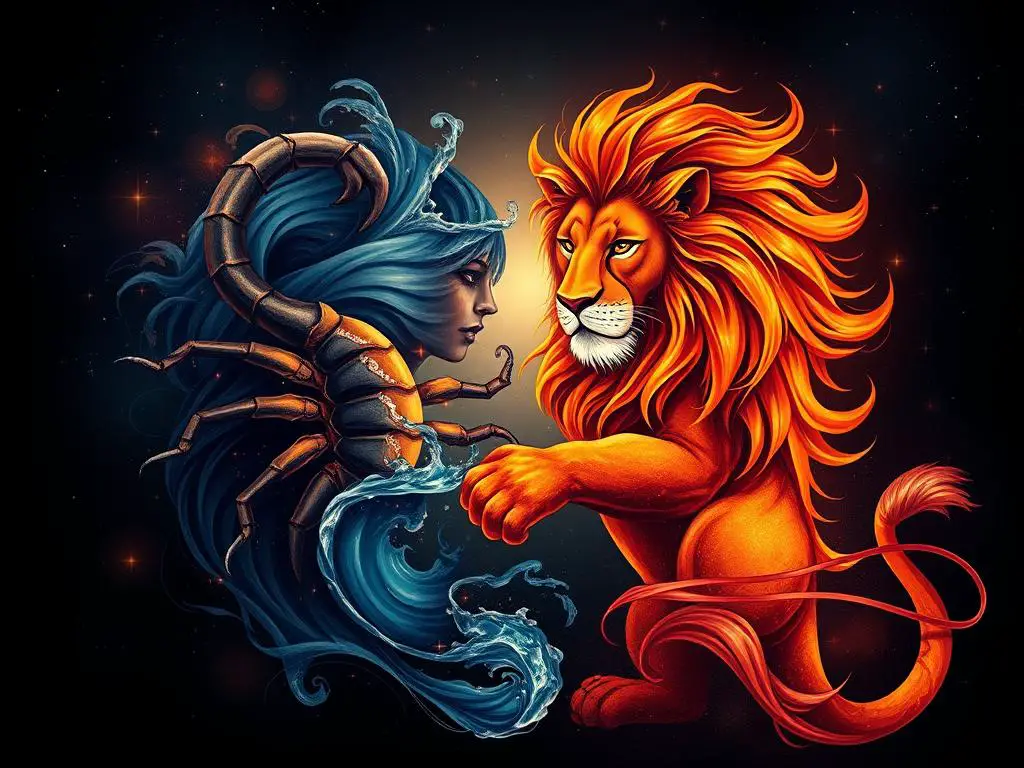 compatibilità scorpione e leo