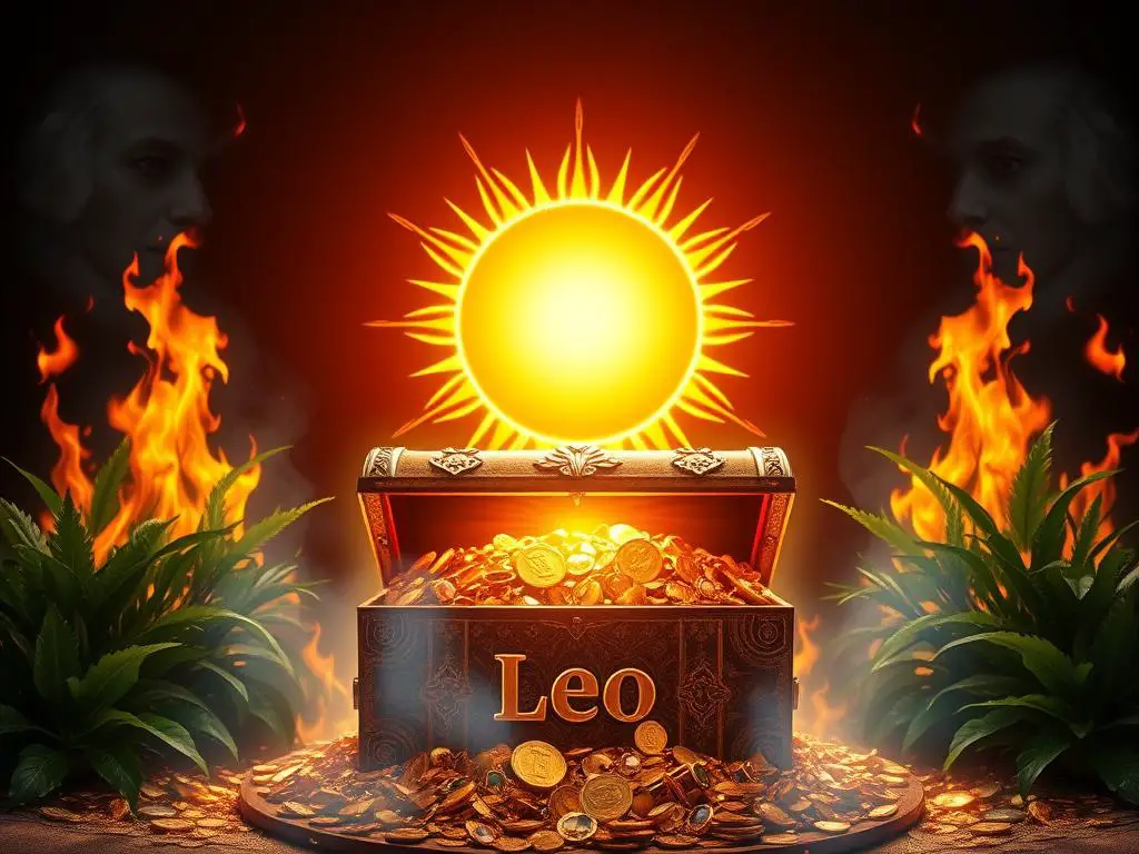 sun in leo in the 2nd house