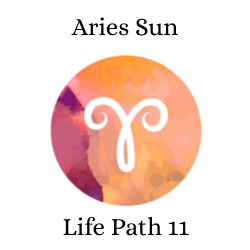 Aries Sun with Life Path 11