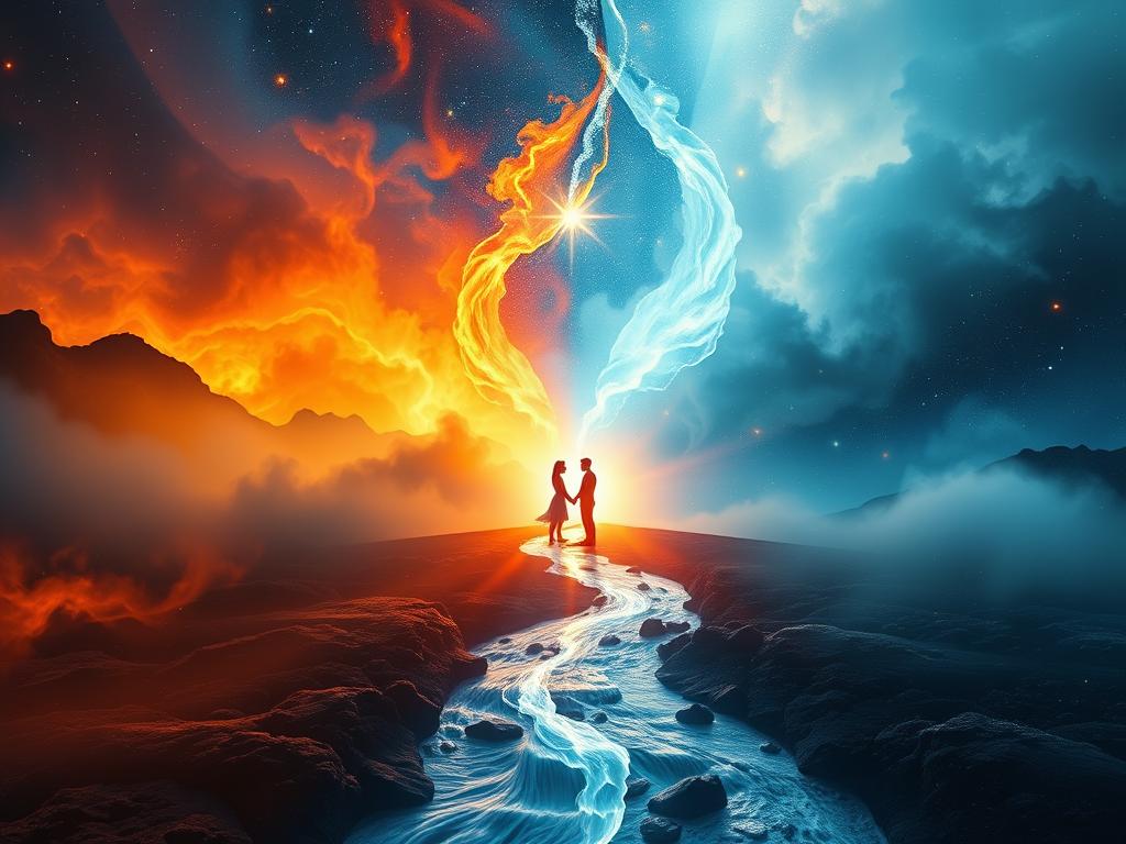 Defining Twin Flames Visual Representation