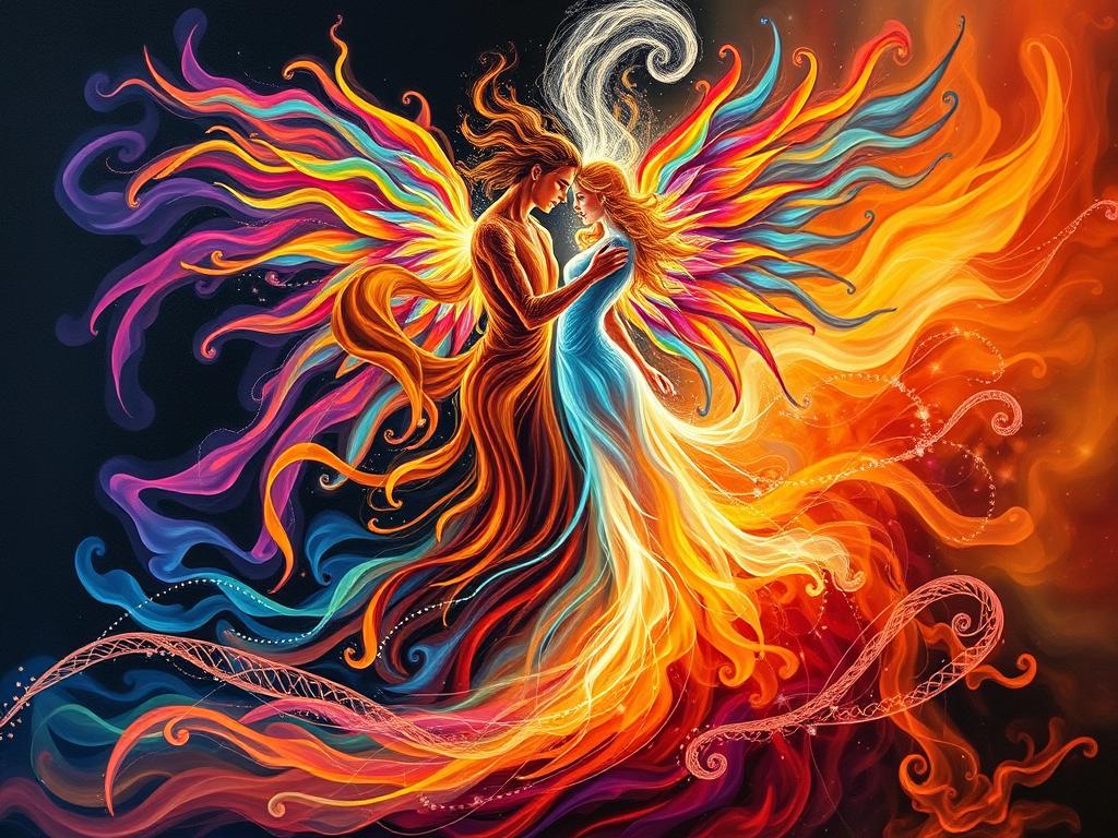 Development stages of twin flame relationships