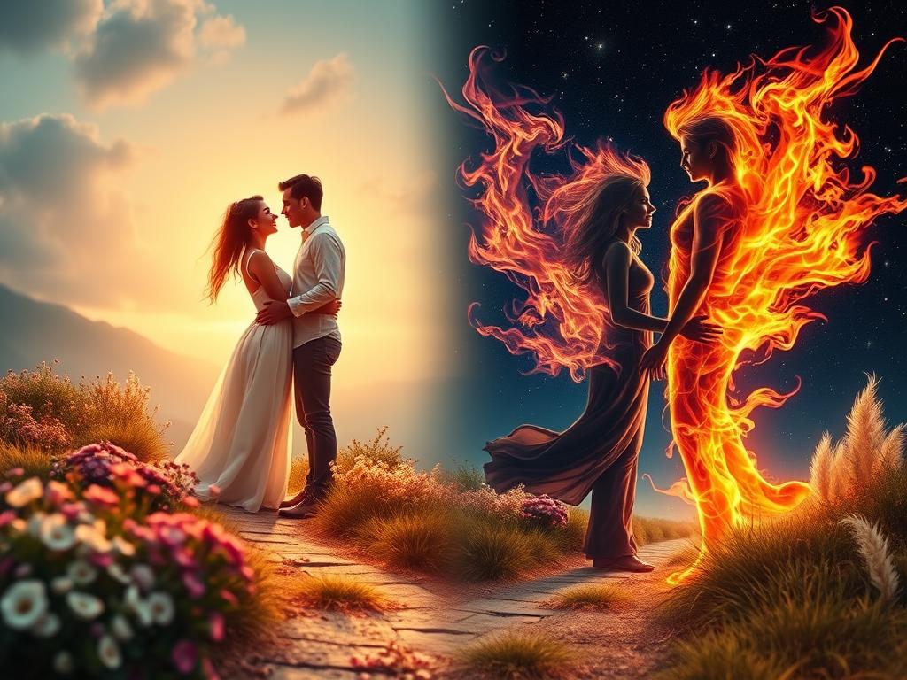 Difference between soulmate and twin flame