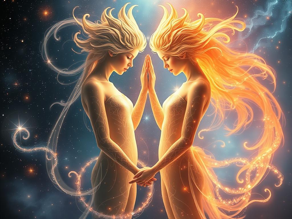 Metaphysical Link Twin Flames