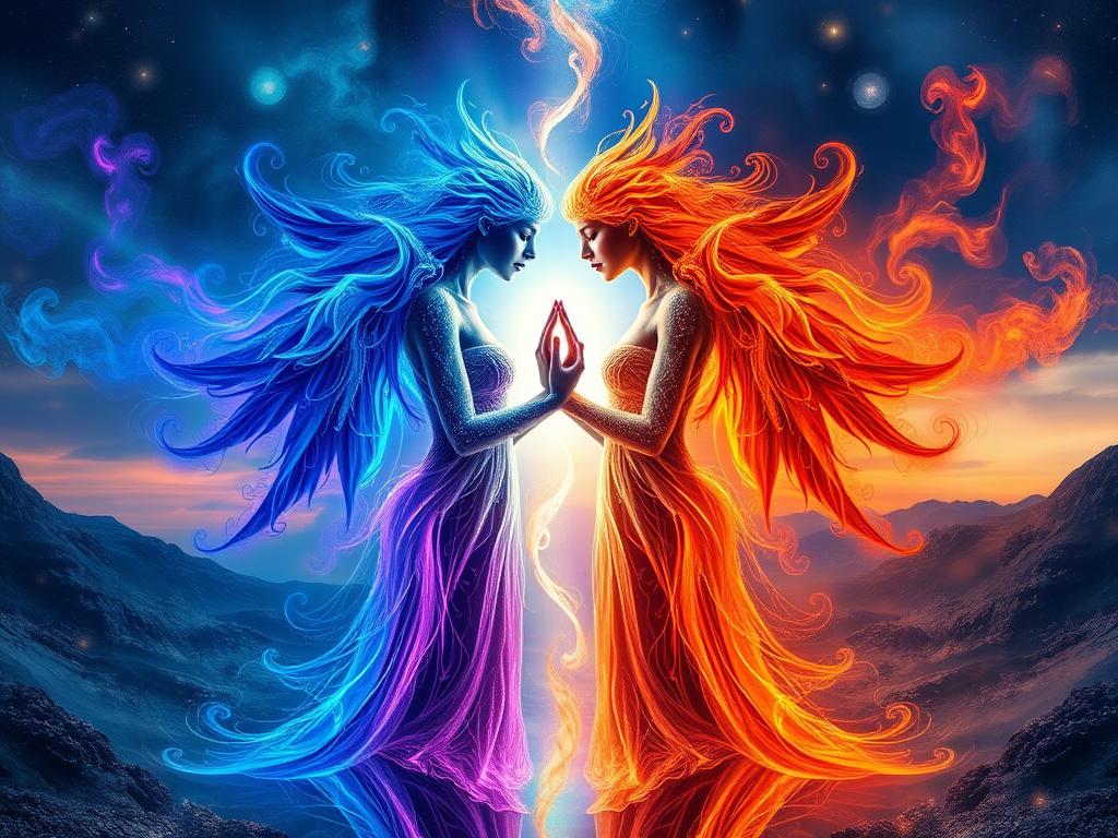 Mirror Souls and Twin Flames