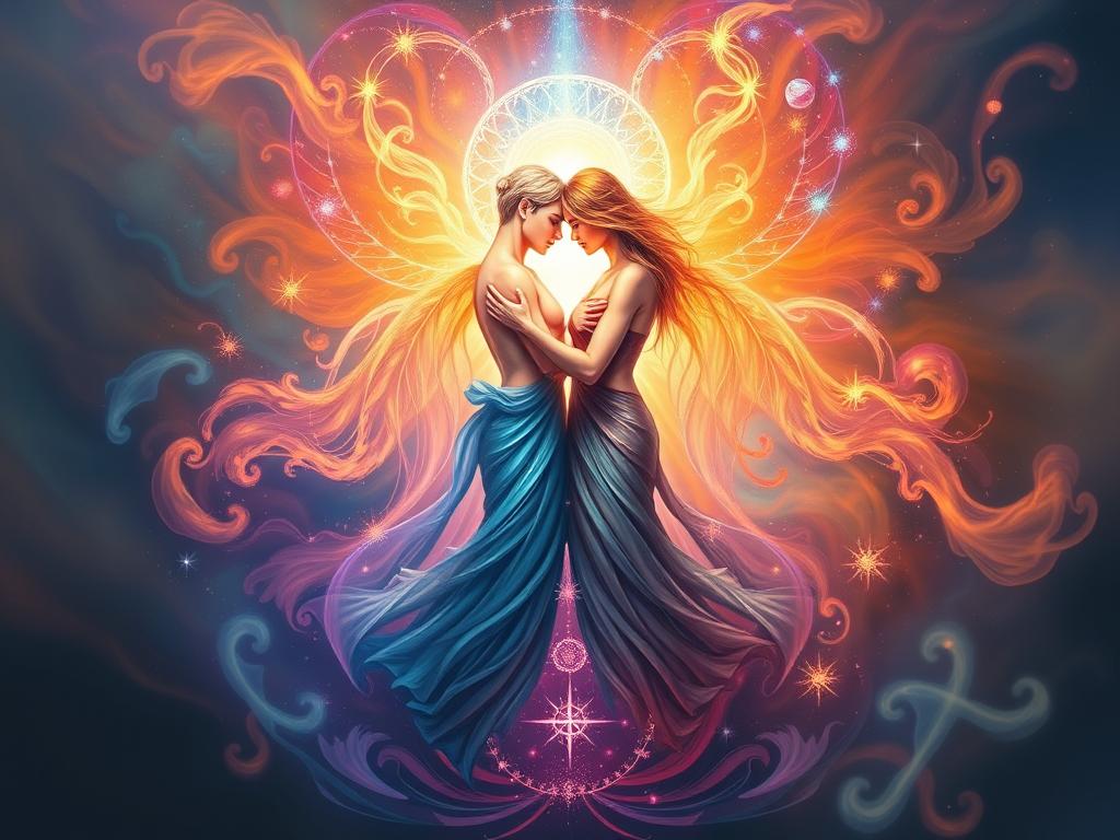 Transformative power of twin flame unions