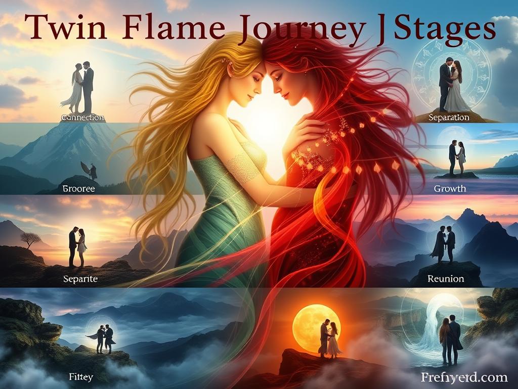 Twin Flame Journey Stages