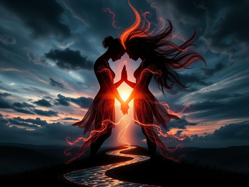 Twin Flame Separation Process