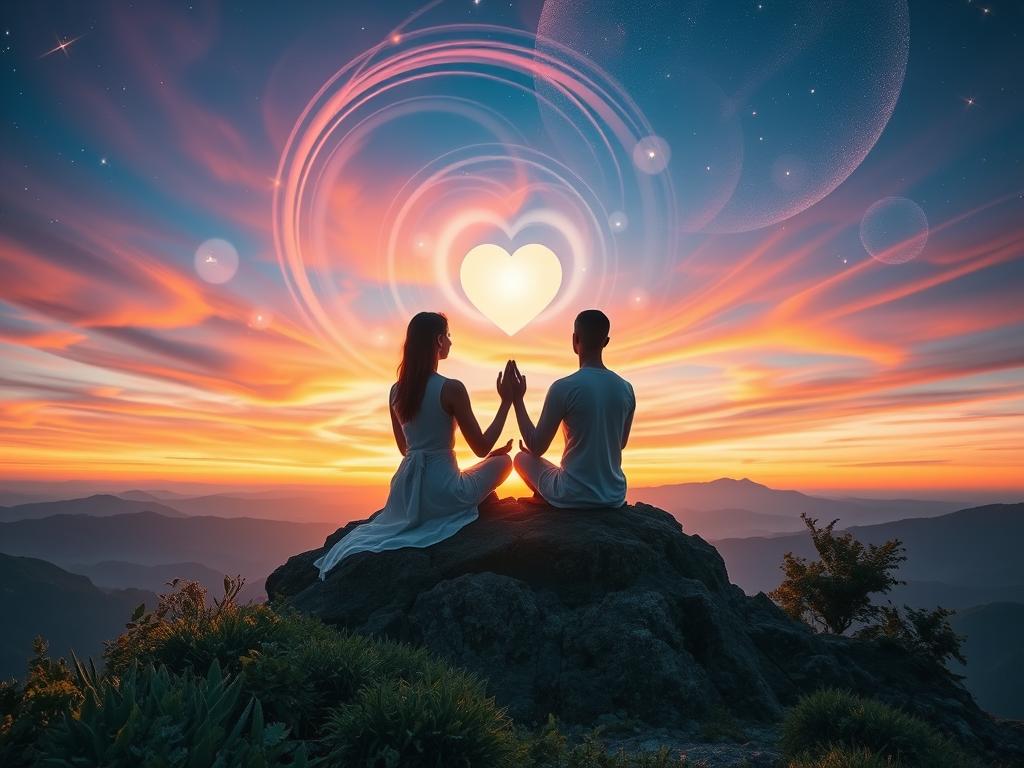 Twin Flame Connection During Meditation: Spiritual Guide