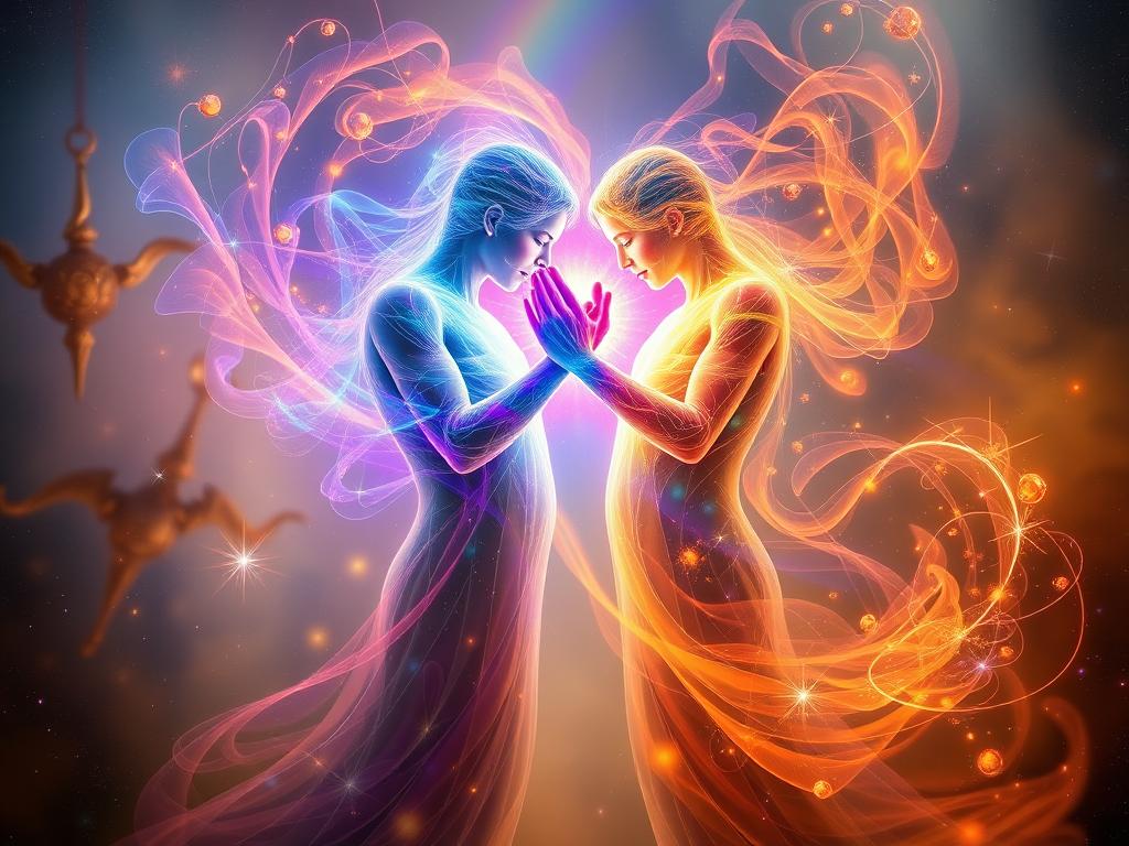 Twin flame energy exchange experiences