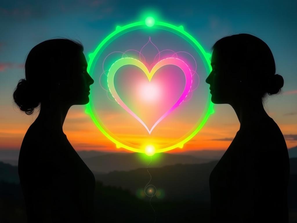 Twin flame heart chakra connection