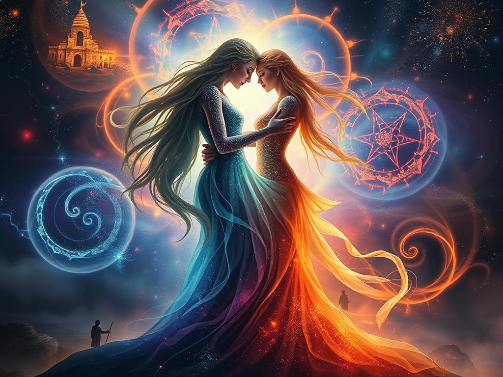 Twin flame past life regression experiences